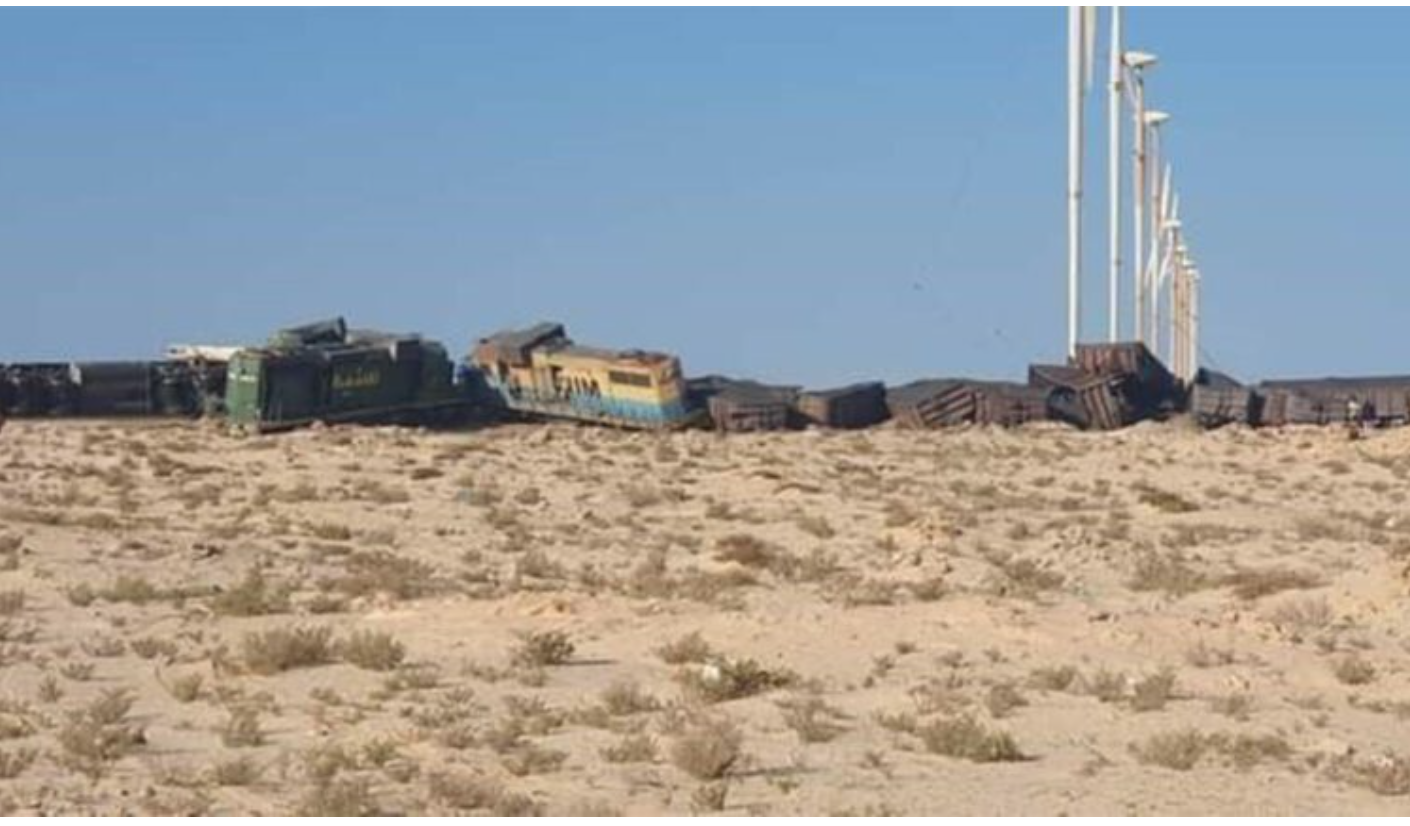Déraillement d’un train de la SNIM