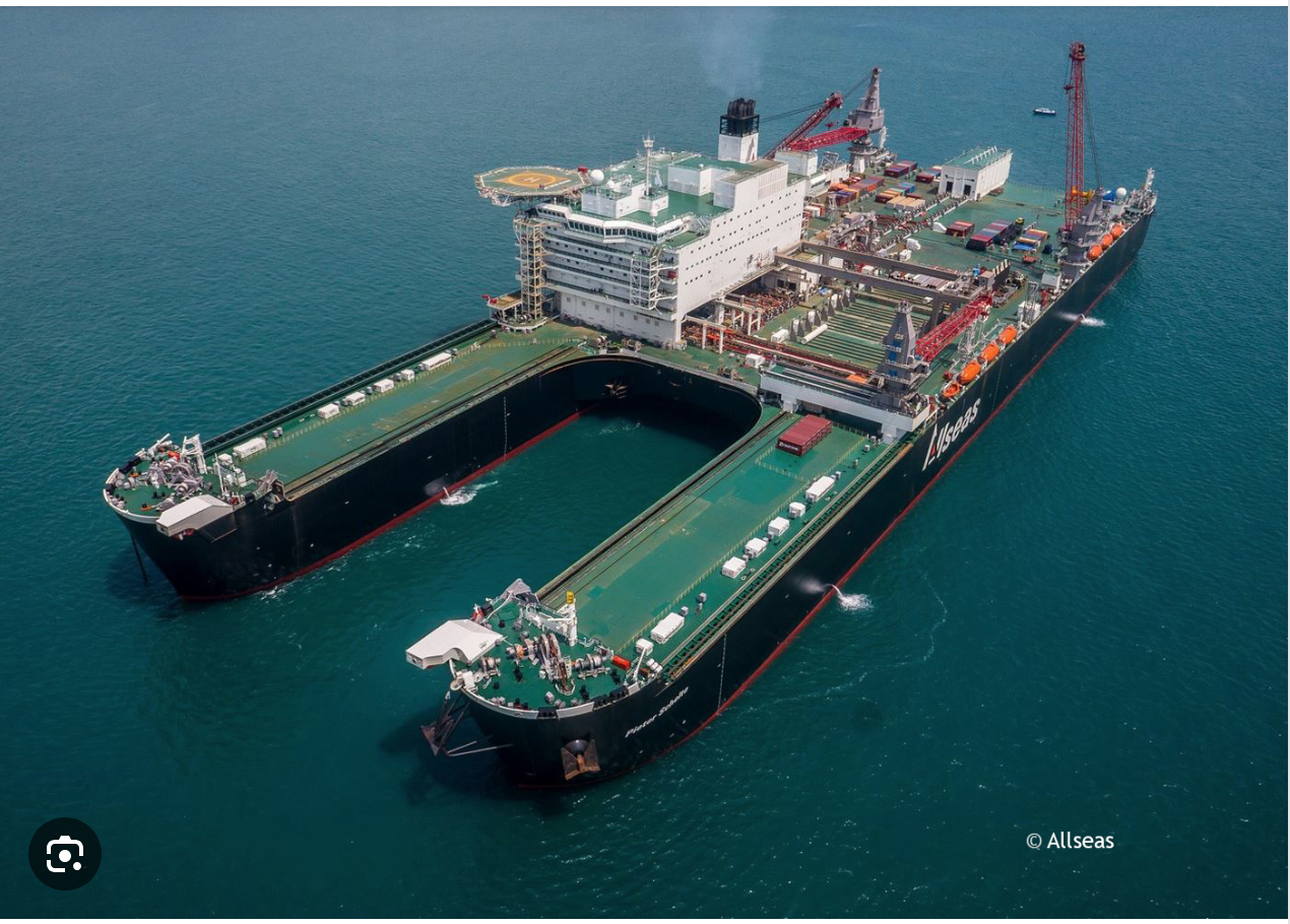 Gaz : Le Pioneering Spirit fait cap sur GTA pour l’opération pipelines