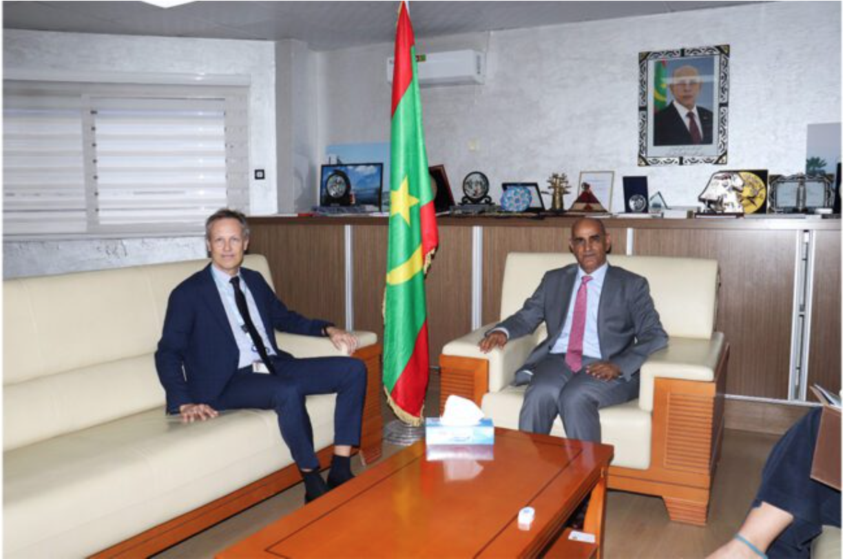 Le ministre du Pétrole reçoit le chef de la délégation de l’Union européenne Le ministre du Pétrole reçoit le chef de la délégation de l’Union européenne
