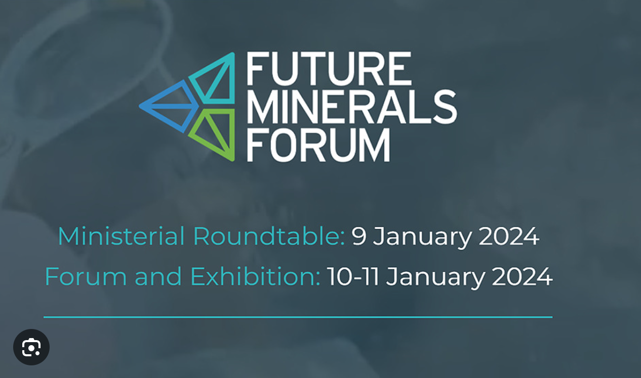 Le ministre du Pétrole, des Mines et de l’Énergie se rend à Riyad pour participer au Future Minerals Forum Le ministre du Pétrole, des Mines et de l’Énergie se rend à Riyad pour participer au Future Minerals Forum