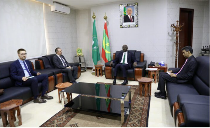 Le ministre des Affaires étrangères reçoit l’ambassadeur de Russie Le ministre des Affaires étrangères reçoit l’ambassadeur de Russie