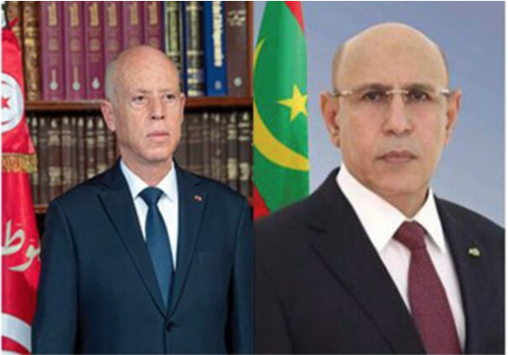 Le Président de la République reçoit un appel téléphonique de son homologue tunisien Le Président de la République reçoit un appel téléphonique de son homologue tunisien