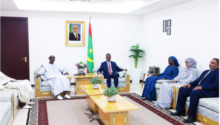 Le Premier ministre reçoit le Secrétaire exécutif de la Convention des Nations Unies sur la lutte contre la désertification Nouakchott
