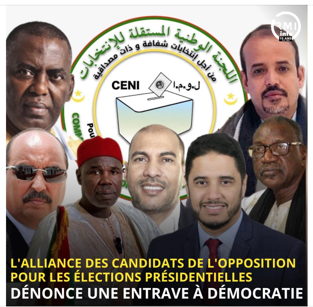 L’alliance des candidats de l'opposition pour les élections présidentielles dénonce une entrave à démocratie