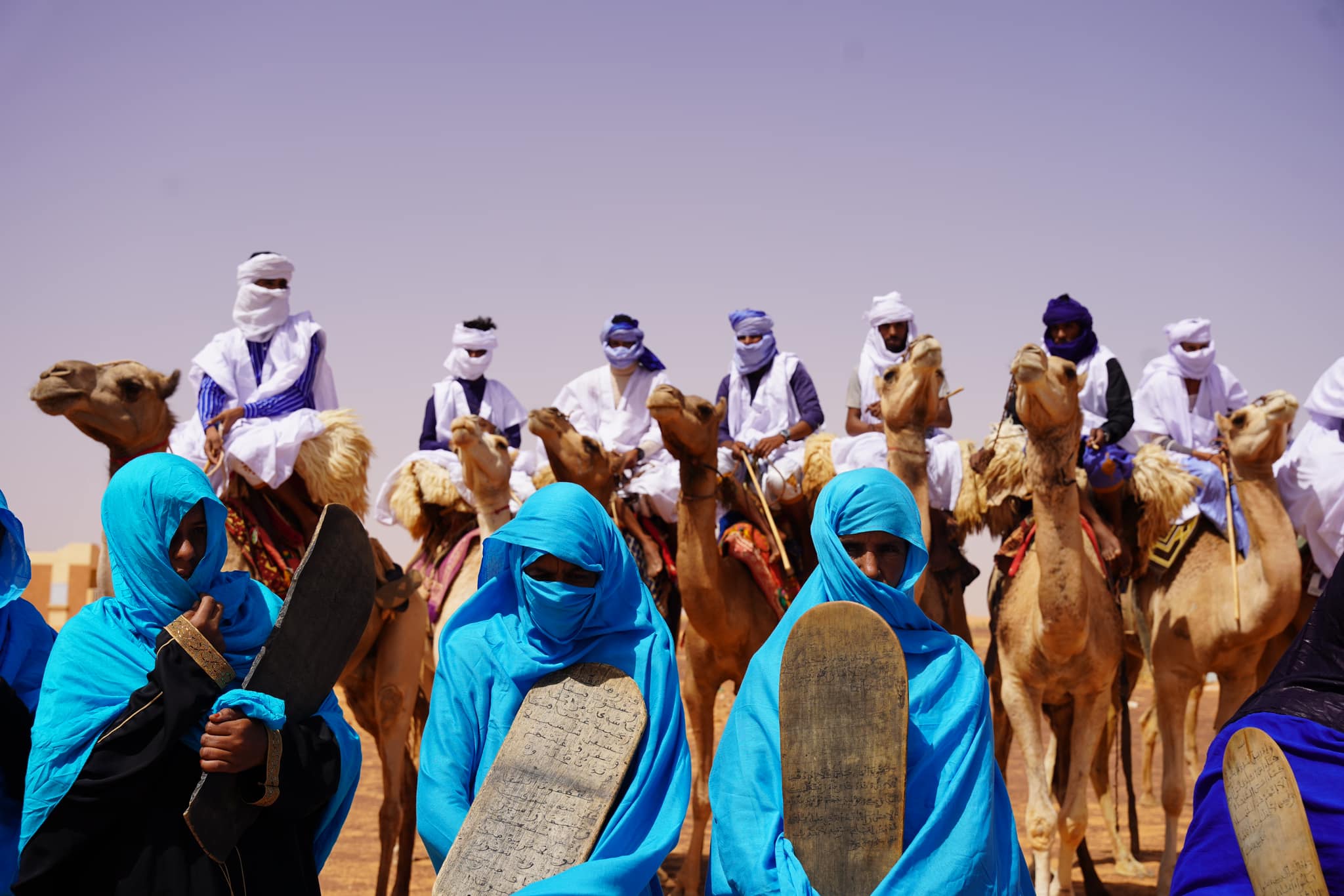 Belles photos en Adrar : tout ce qu'il y a de beau a été sorti pour accueillir Taazour dans le village de Ouraidh 