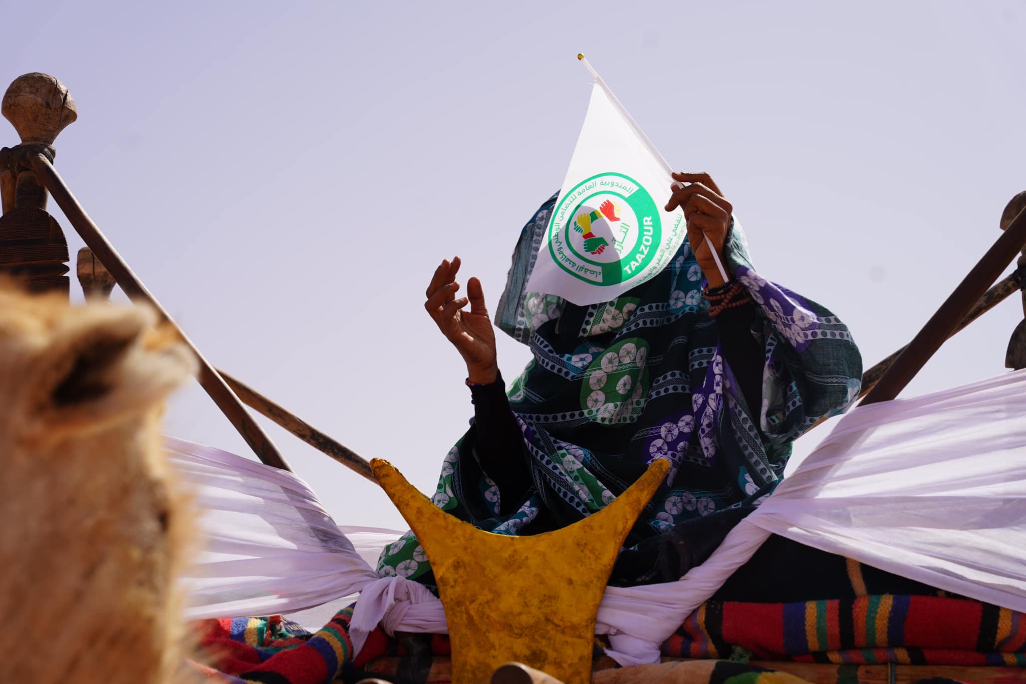 Belles photos en Adrar : tout ce qu'il y a de beau a été sorti pour accueillir Taazour dans le village de Ouraidh 