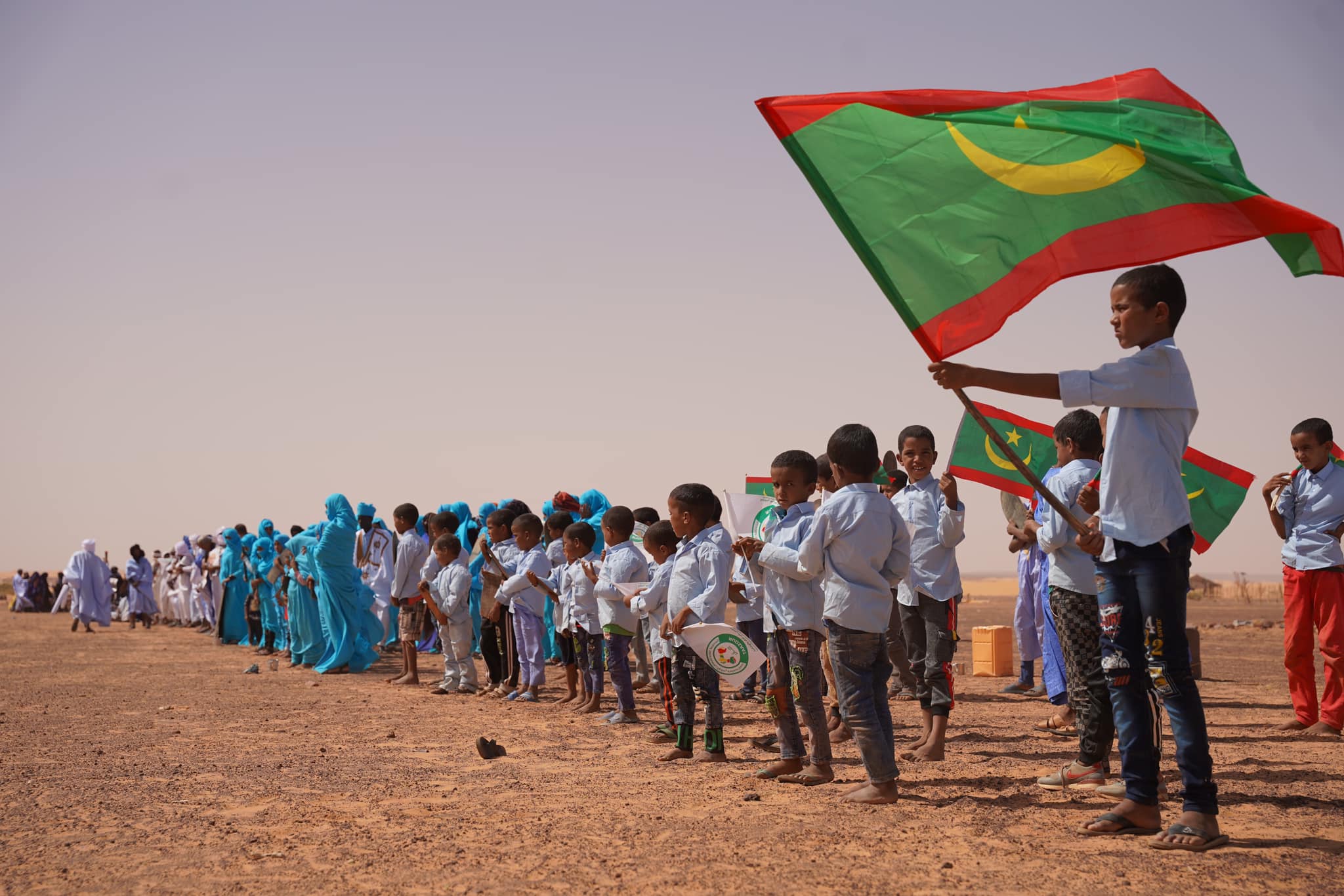 Belles photos en Adrar : tout ce qu'il y a de beau a été sorti pour accueillir Taazour dans le village de Ouraidh 