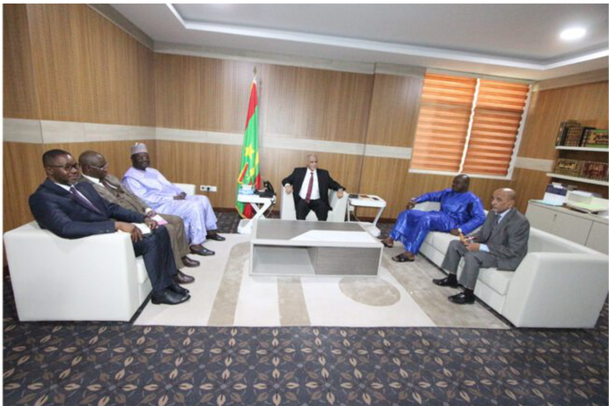 Le président de l’Assemblée nationale s’entretient avec l’ambassadeur du Mali