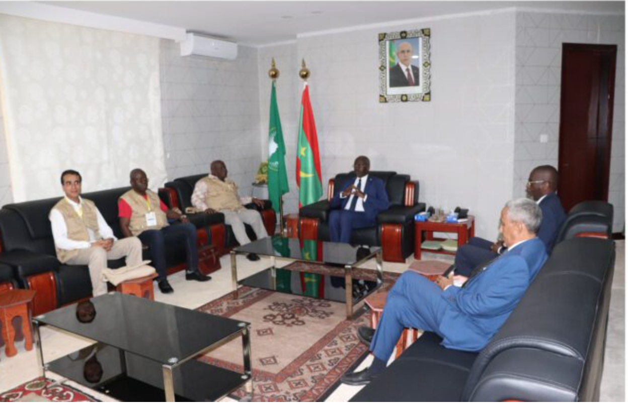 Le ministre des Affaires étrangères reçoit la mission africaine d’observation électorale