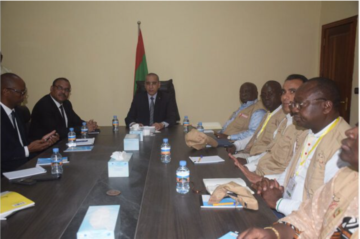 Le ministre de l’Intérieur reçoit une mission d’observateurs de l’UA Le ministre de l’Intérieur reçoit une mission d’observateurs de l’UA