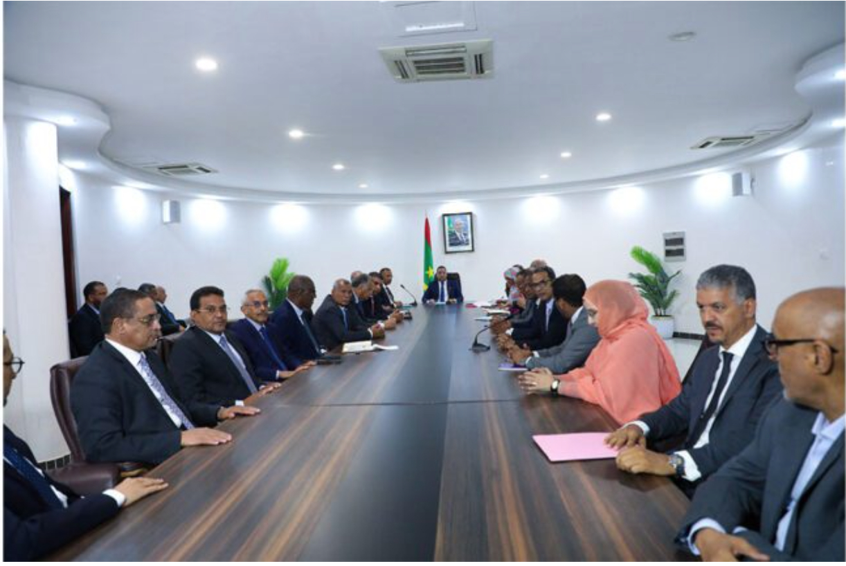 Le Premier ministre reçoit le bureau exécutif de l’Union nationale du patronat mauritanien Le Premier ministre reçoit le bureau exécutif de l’Union nationale du patronat mauritanien