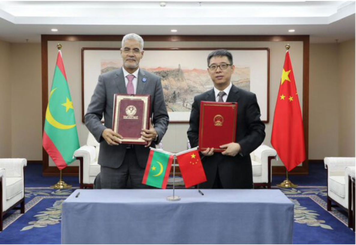 Signature d’un protocole d’accord entre la Mauritanie et la chine relatif à la mise en œuvre de l’Initiative mondiale de Développement Signature d’un protocole d’accord entre la Mauritanie et la chine relatif à la mise en œuvre de l’Initiative mondiale de Développement