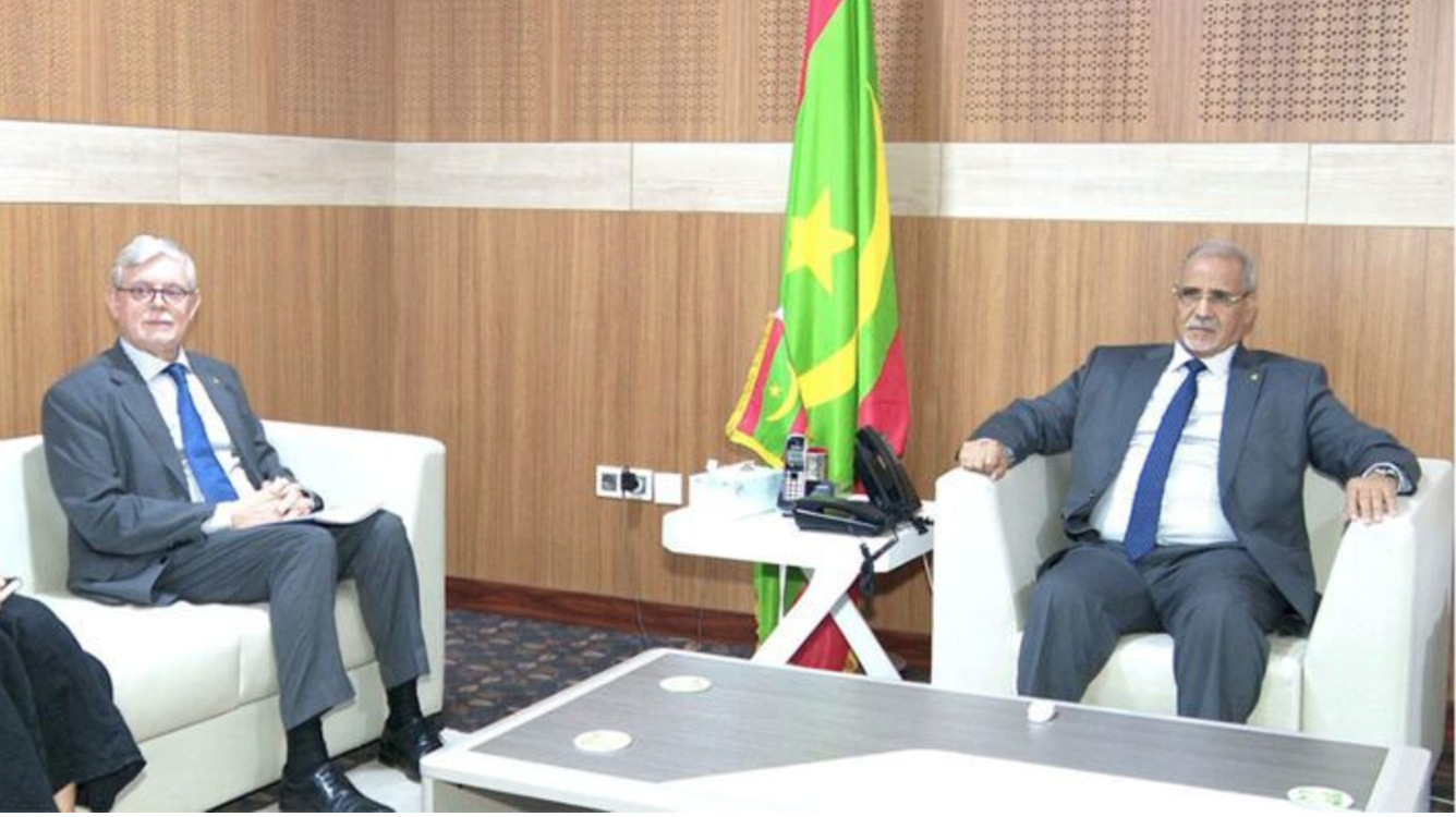 Le président de l’Assemblée nationale reçoit l’ambassadeur de l’Union européenne en Mauritanie Le président de l’Assemblée nationale reçoit l’ambassadeur de l’Union européenne en Mauritanie