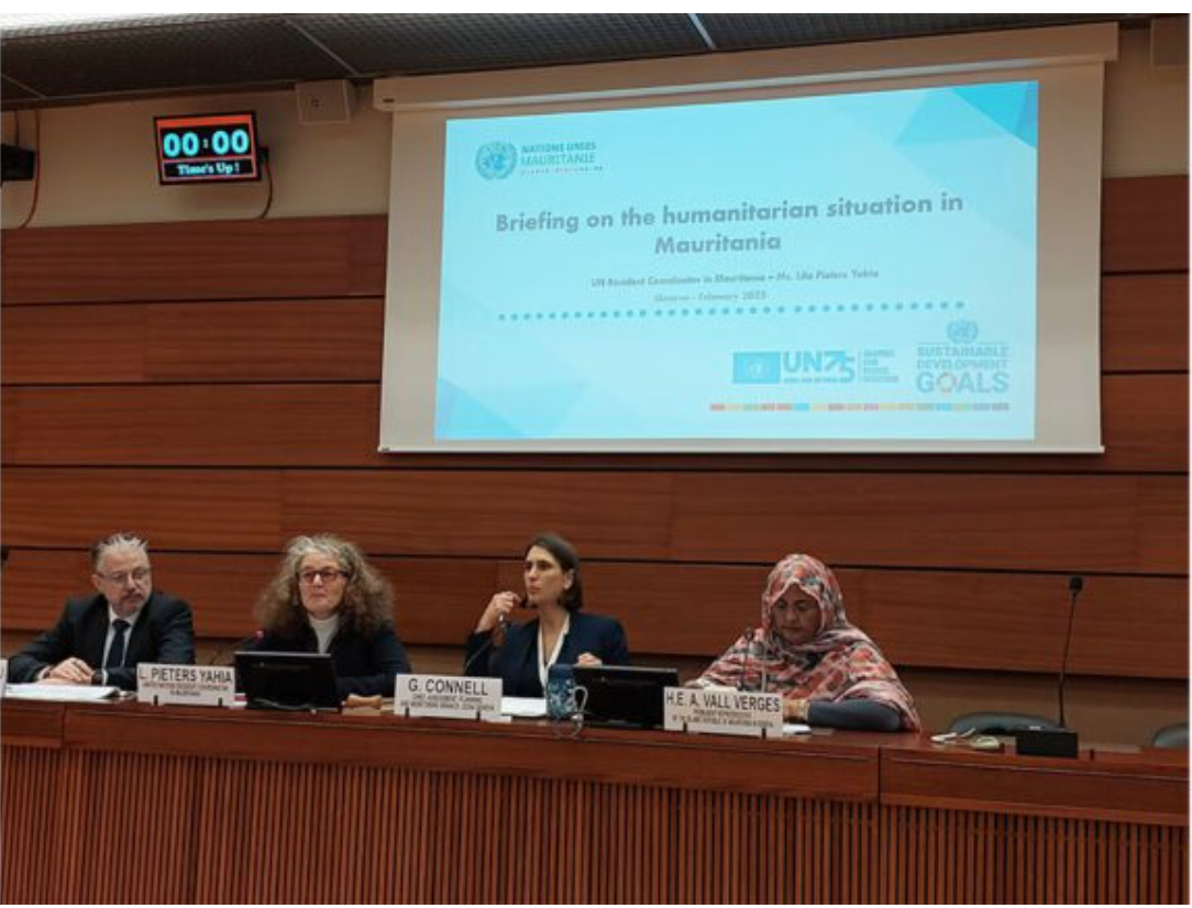 La Mauritanie renforce ses efforts humanitaires et appelle à un soutien international urgent pour aider les réfugiés et les communautés d’accueil La Mauritanie renforce ses efforts humanitaires et appelle à un soutien international urgent pour aider les réfugiés et les communautés d’accueil