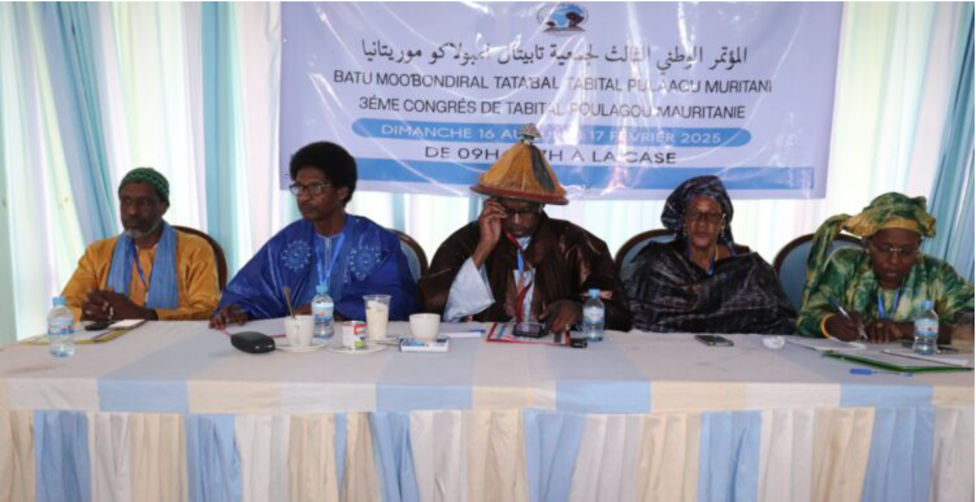 Tenue du Troisième Congrès Ordinaire de l’Association « Tabital Pulaagu Mauritanie » Tenue du Troisième Congrès Ordinaire de l’Association « Tabital Pulaagu Mauritanie »
