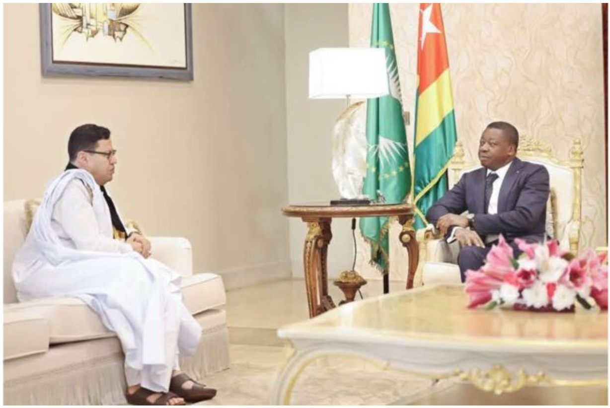 L’ambassadeur de Mauritanie au Togo présente ses lettres de créance