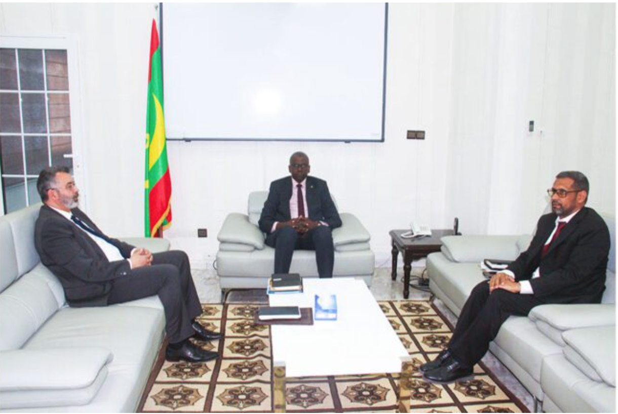 Le ministre délégué chargé du Budget reçoit le représentant résident du Fonds monétaire international