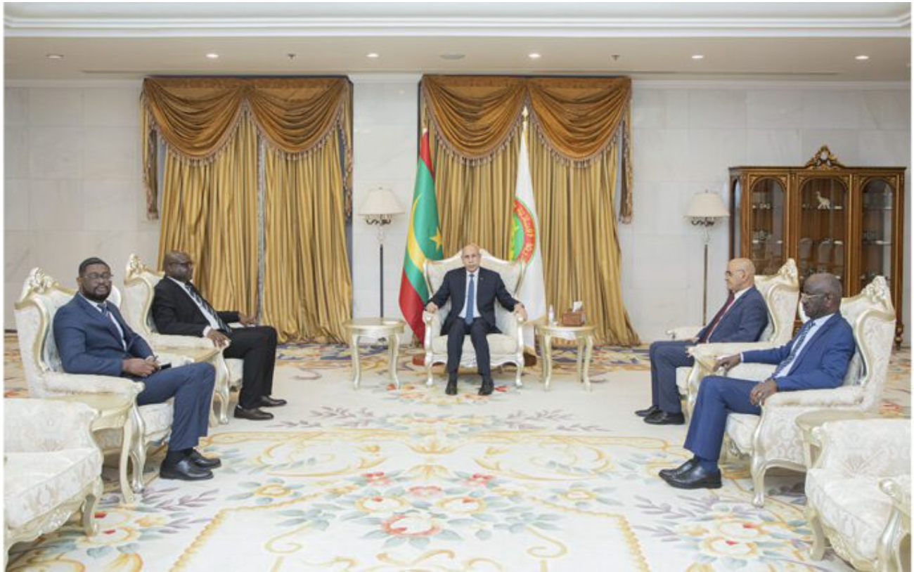 Le Président de la République reçoit le secrétaire d’État aux Collectivités de Guinée-Bissau
