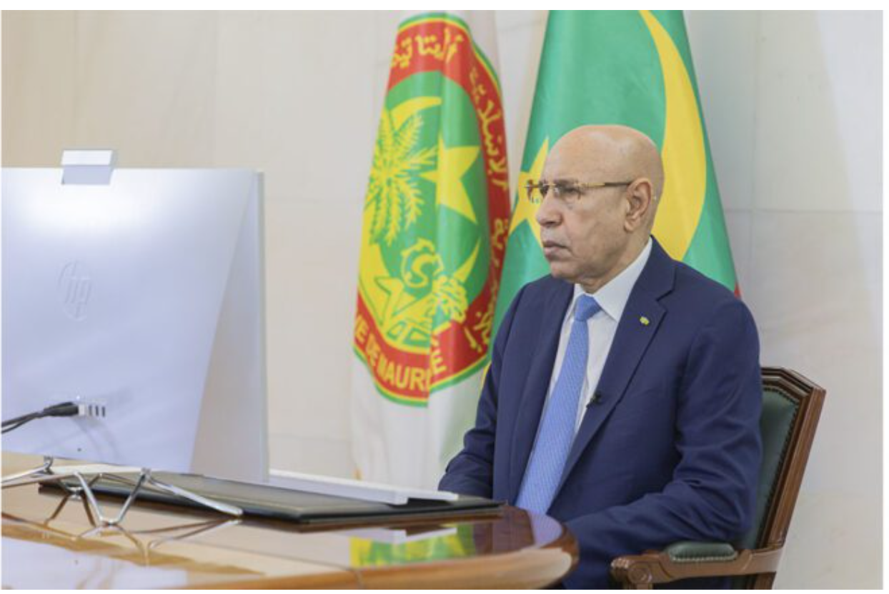 Le Président de la République participe à travers une visioconférence à la réunion du bureau de la présidence de l’Union Africaine