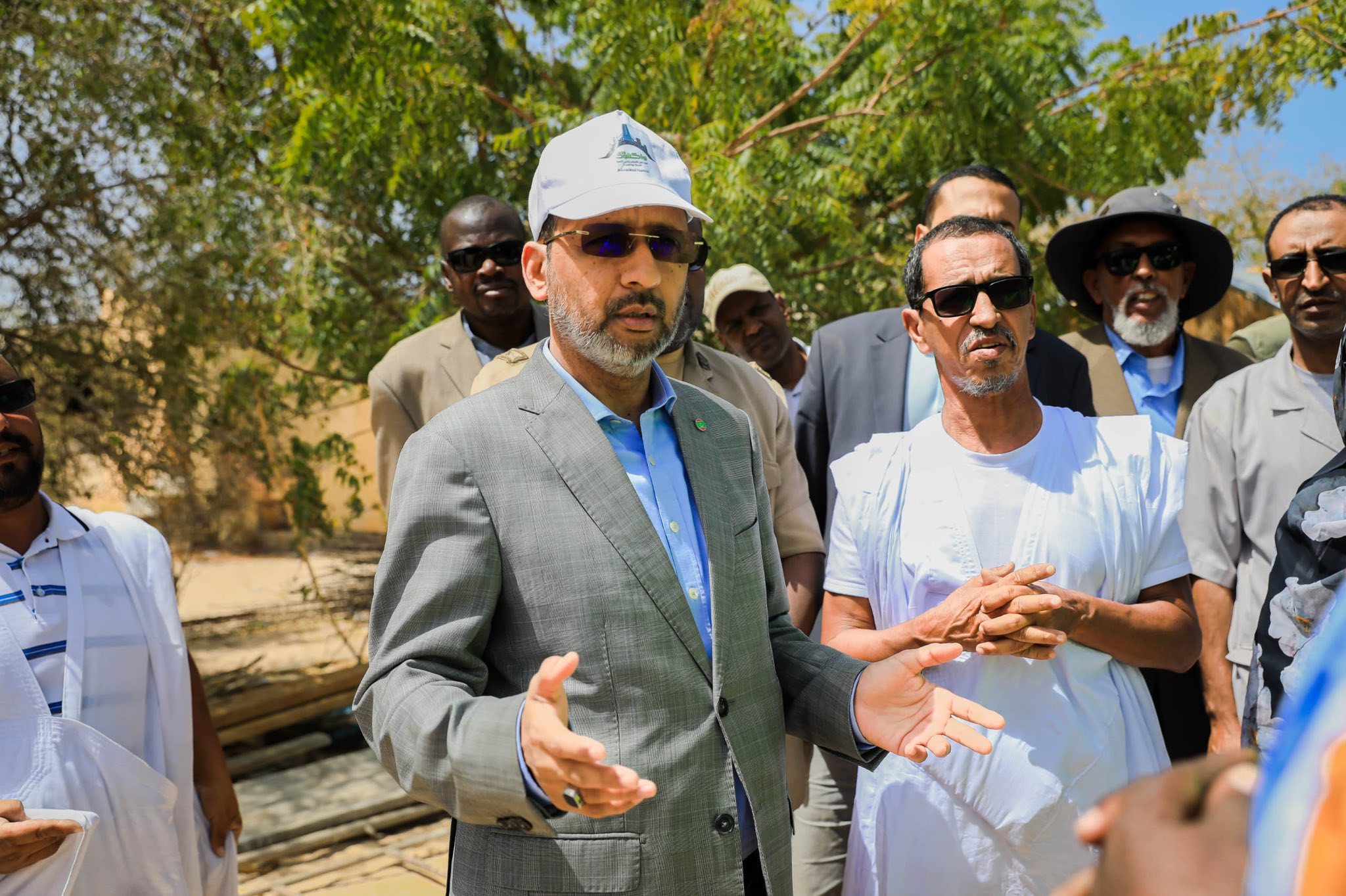Taazour : une délégation gouvernementale s’informe sur les travaux de construction d’établissements d’enseignement à Nouakchott Taazour : une délégation gouvernementale s’informe sur les travaux de construction d’établissements d’enseignement à Nouakchott