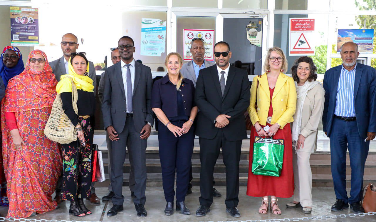 Le Centre Hospitalier National inaugure une unité mobile de traitement de l’eau avec un appui français pour améliorer la qualité des services de santé