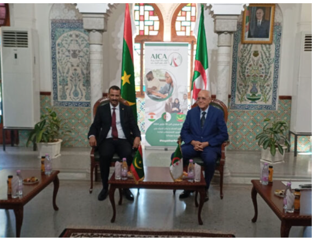 Le ministre de la Culture s’entretient avec le directeur général de l’AICA