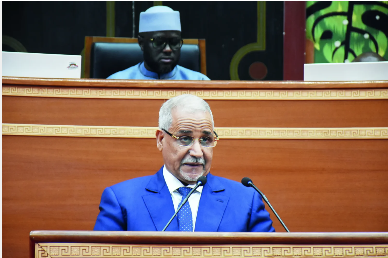 Mohamed Bemba Meguette, président de l’Assemblée nationale de la Mauritanie: « Ma présence incarne l’amitié inaltérable entre nos deux peuples… »