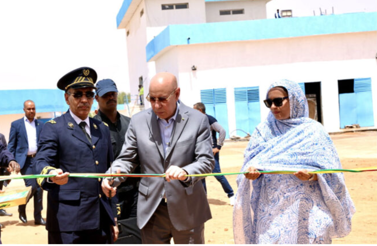Le Président de la République lance la deuxième phase du projet d’eau potable d’Aftout Charghi Le Président de la République lance la deuxième phase du projet d’eau potable d’Aftout Charghi