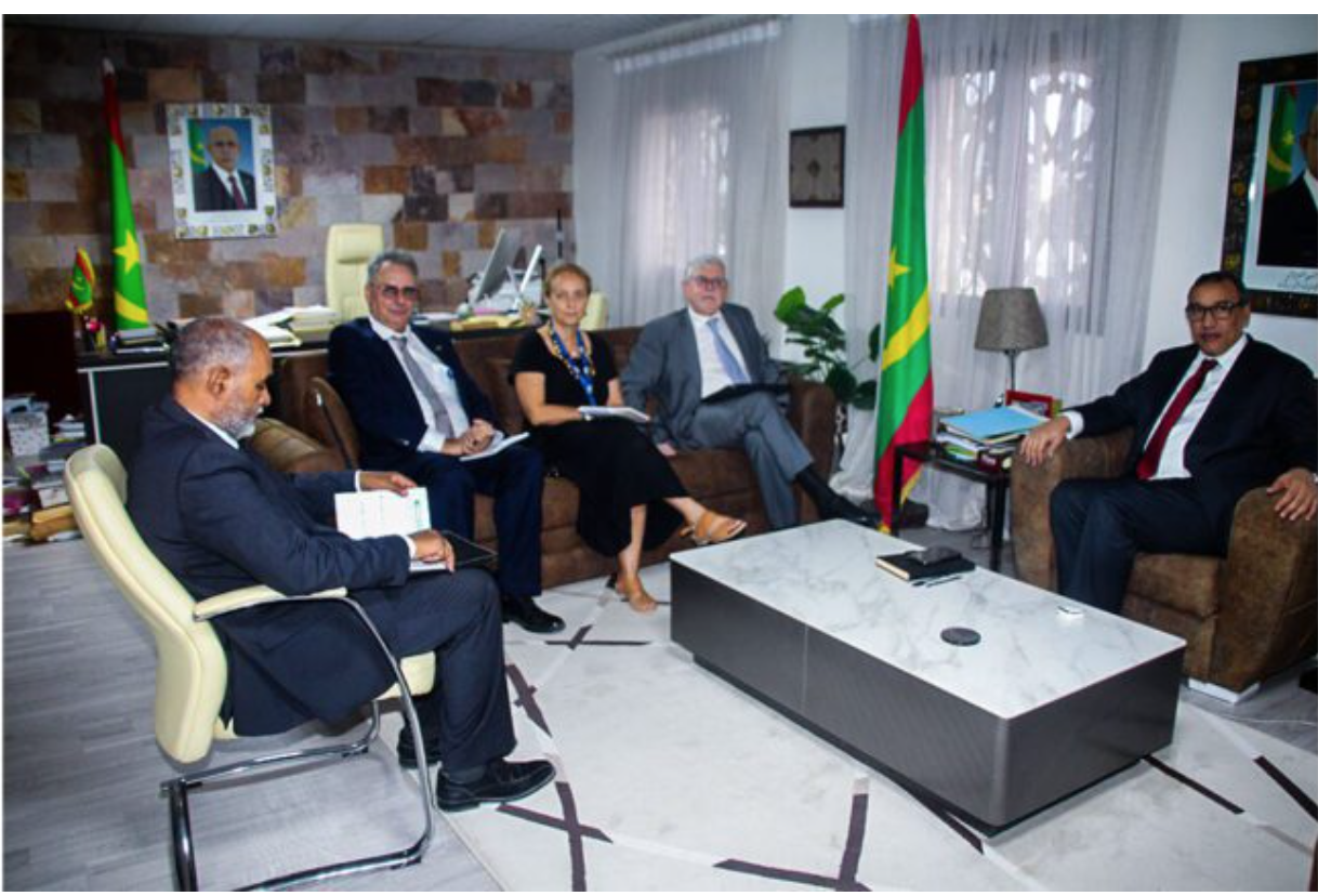 Le ministre de l’Enseignement supérieur reçoit le chef de la délégation de l’Union européenne en Mauritanie