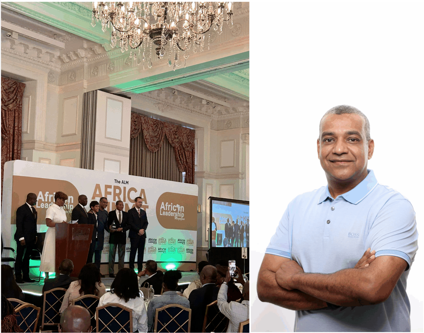 Yacoub Sidya reçoit le prix du meilleur entrepreneur africain aux African Business Leadership Awards à Londres