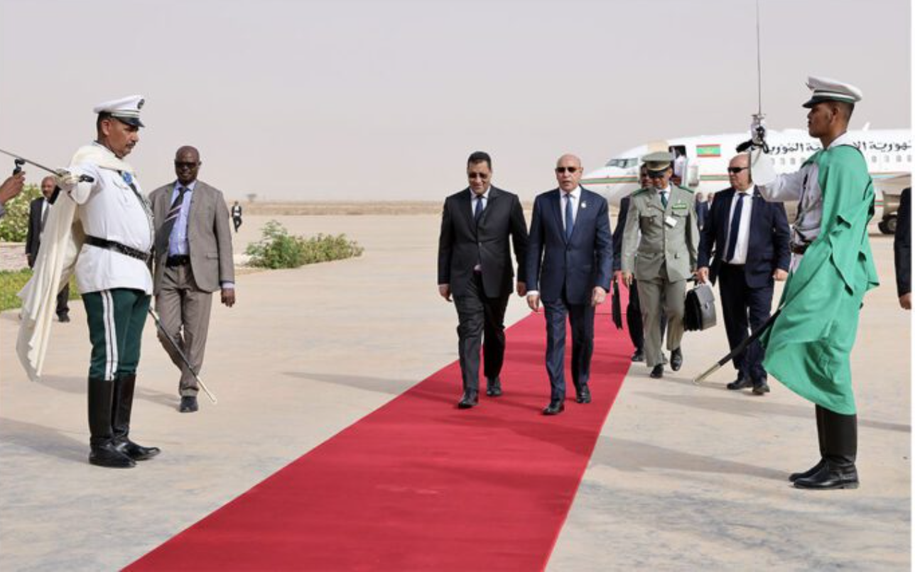 Le Président de la République regagne Nouakchott en provenance de Malabo