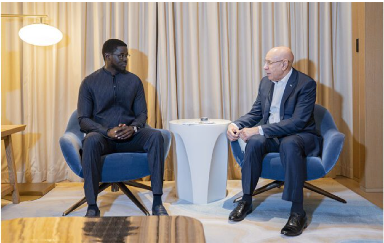 Le Président de la République rencontre son homologue sénégalais