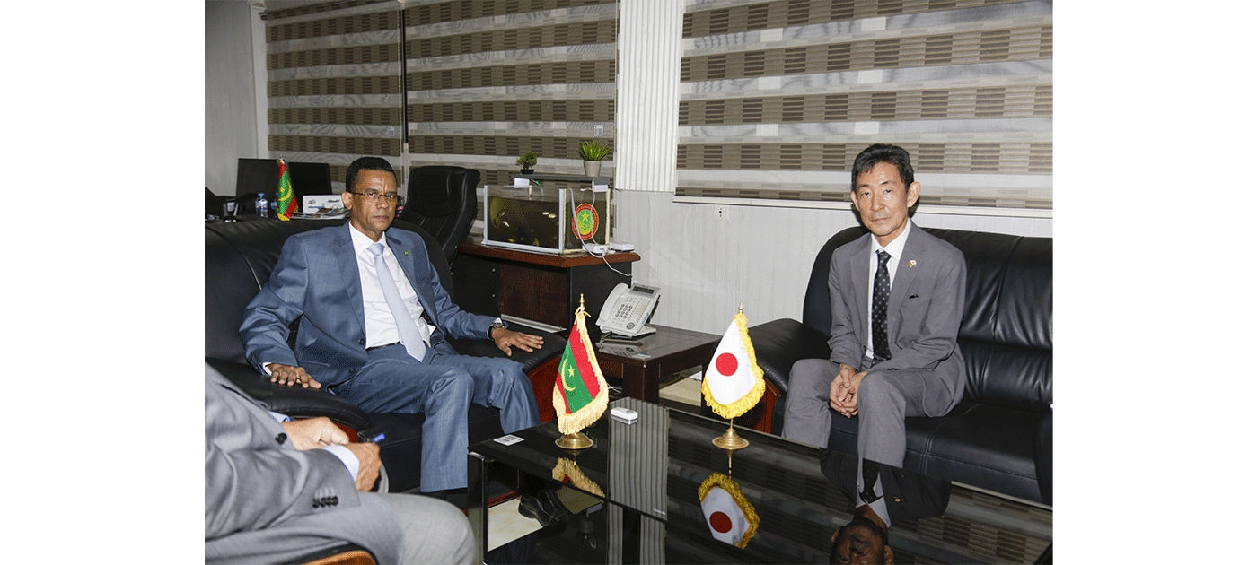 Le ministre de la pêche s’entretient avec l’ambassadeur du Japon