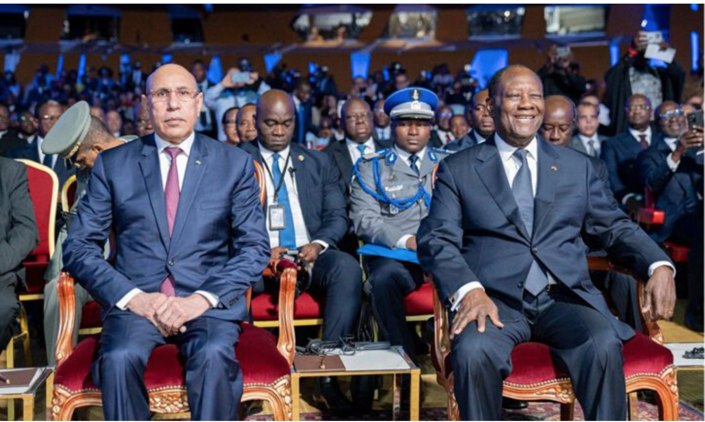 Le Président de la République assiste à la cérémonie d’investiture du président du Groupe de la BAD