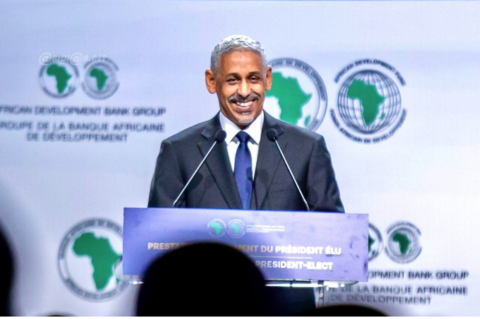 BAD: le nouveau président Sidi Ould Tah prend fonction officiellement à Abidjan