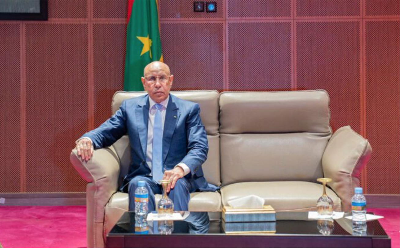 Le Président de la République rencontre des chefs de missions et de représentants de sociétés internationales participant à l’expo Mauritanides 2025