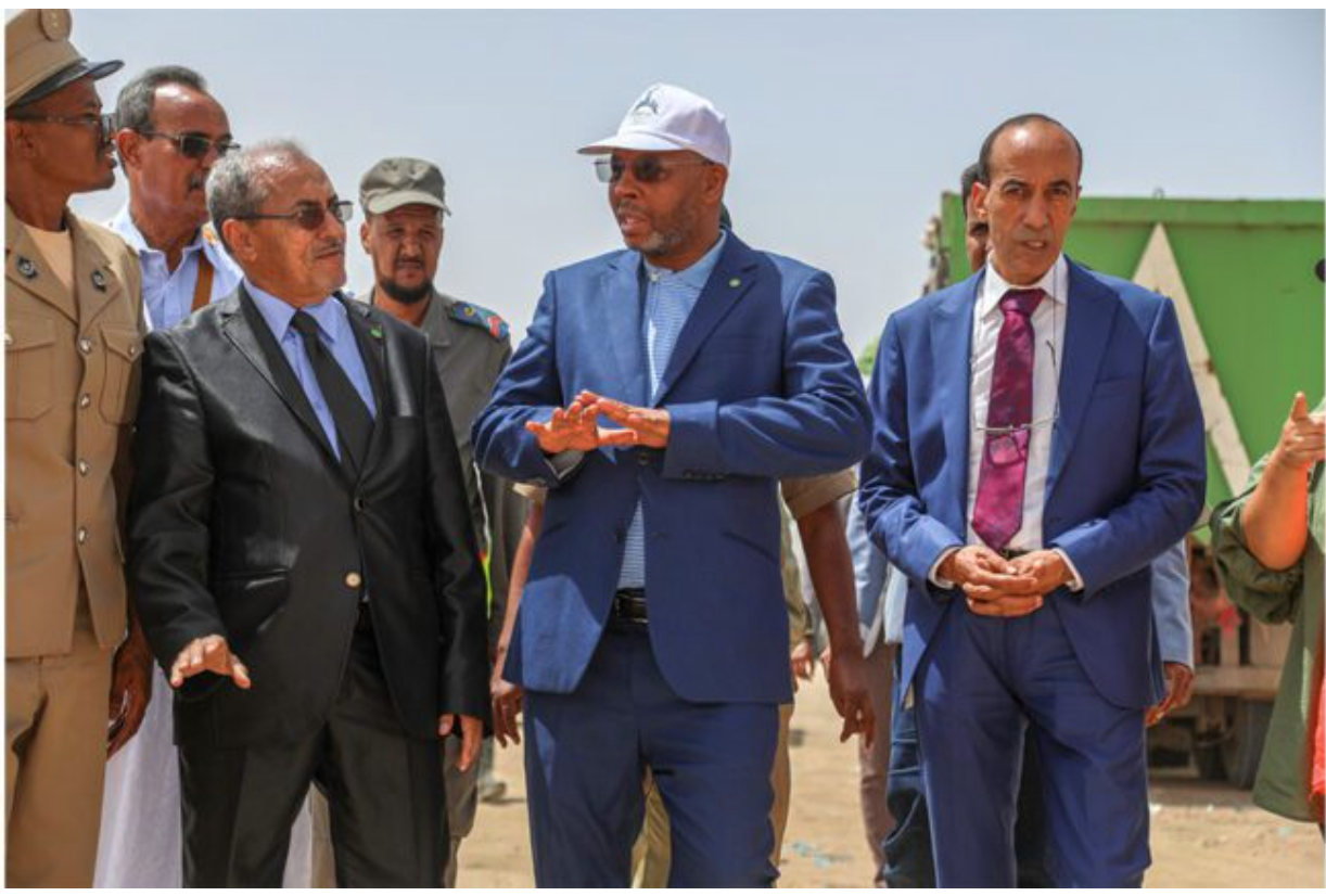 Le ministre délégué auprès du ministre de l’Intérieur supervise le lancement d’une campagne de propreté dans les wilayas de Nouakchott