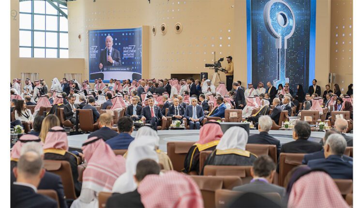 Le Président de la République participe à la séance d’ouverture de la neuvième édition de l’initiative « Future Investment Initiative » à Riyad