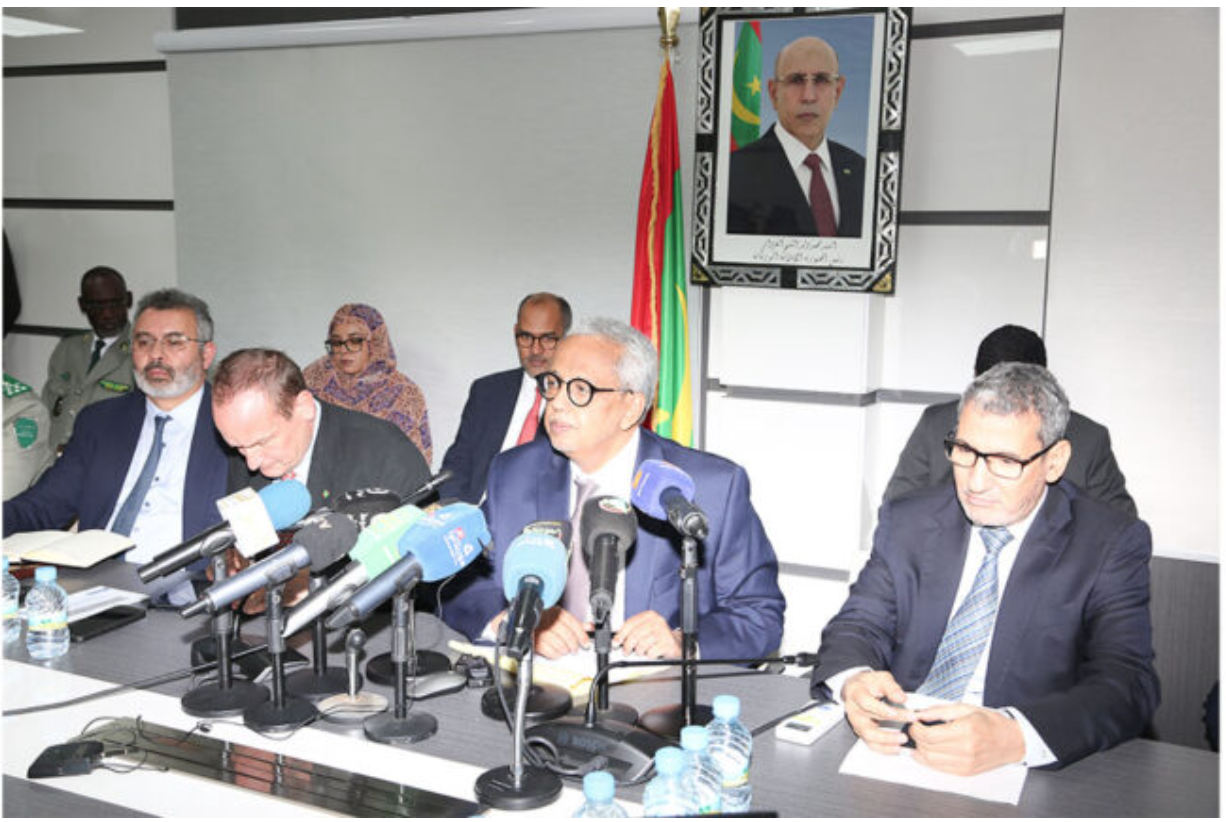 Le ministre des Affaires Économiques et le Gouverneur de la Banque Centrale se réunissent avec une mission du FMI