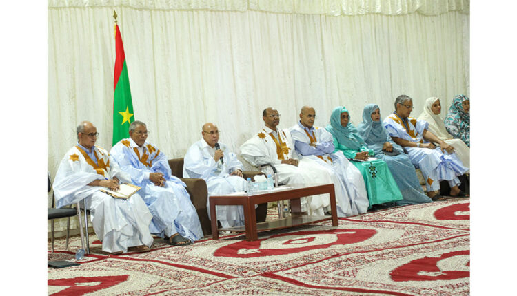 Le Président de la République devant les cadres de Djiguni : la politique actuellement suivie est caractérisée par la rationalisation de la gestion, l’efficacité dans la mobilisation des ressources et la fermeté dans la lutte contre la corruption