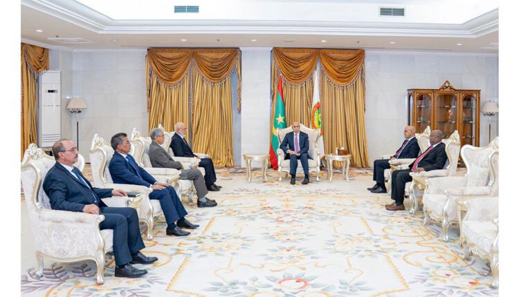 Le président de la République reçoit une délégation de haut niveau de la République arabe sahraouie