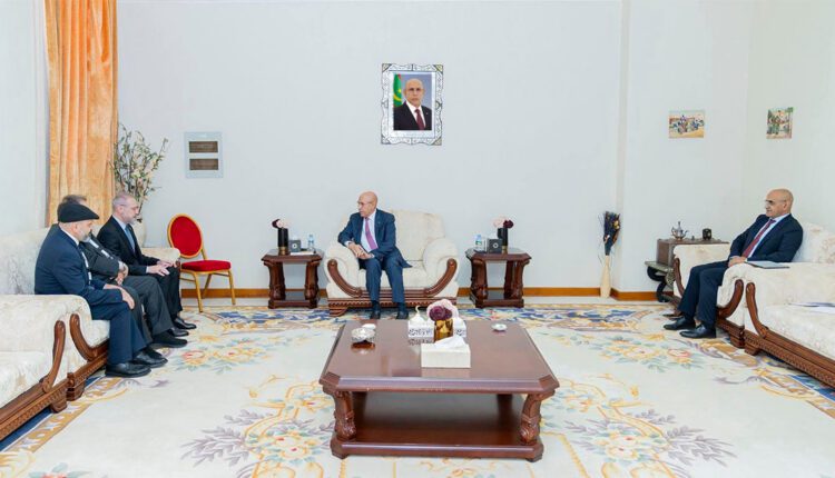 Le président de la République reçoit le président du conseil d’administration de l’OTID turque