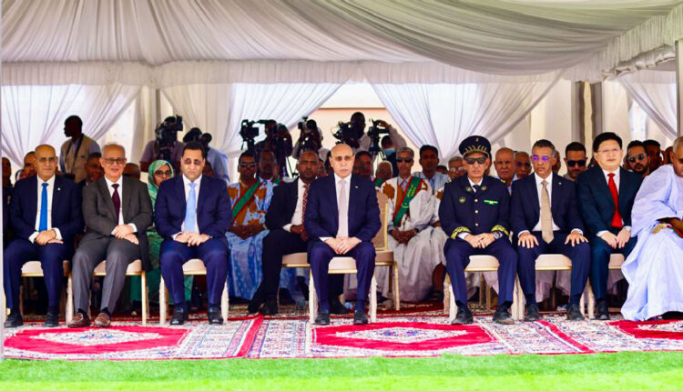 Le Président de la République supervise la cérémonie d’inauguration du projet d’extension de l’institut national de santé publique