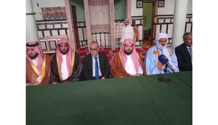 L’imam de la Mosquée du Prophète donne une conférence à la Mosquée saoudienne de Nouakchott