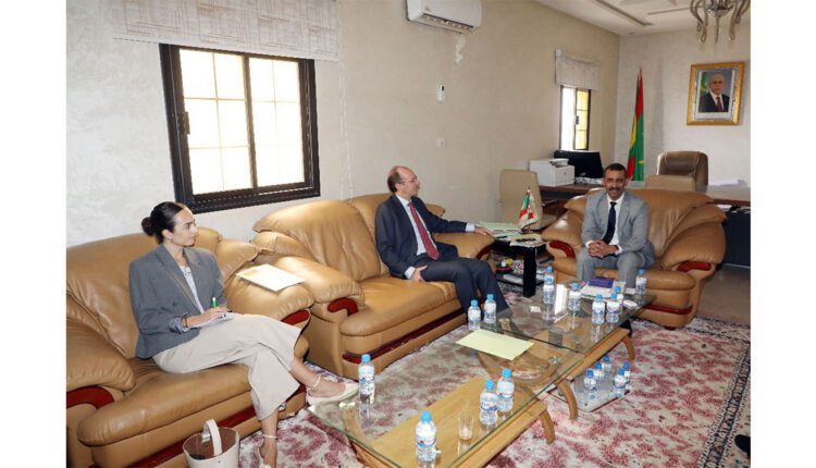 Le ministre de la Culture reçoit l’ambassadeur d’Espagne