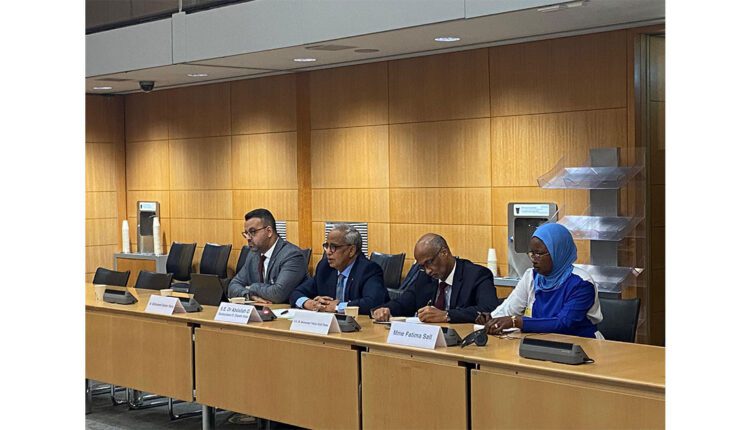 La Mauritanie dépose sa candidature pour adhérer au Centre de développement de l’Organisation de coopération et de développement économiques