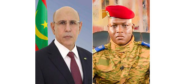 Le Président de la République adresse ses félicitations au Président du Burkina Faso