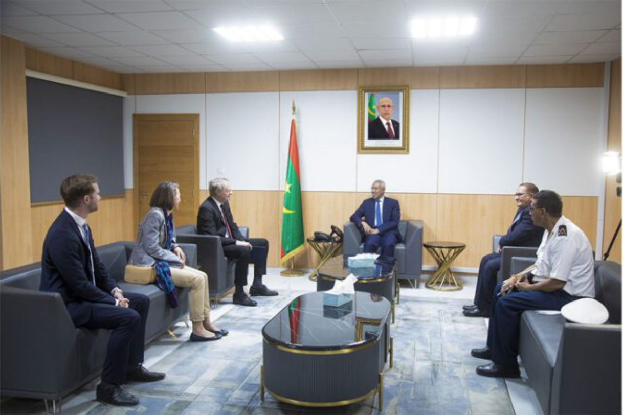 Le ministre de la Défense reçoit l’envoyée spéciale pour la région du Sahel du ministère allemand des Affaires étrangères