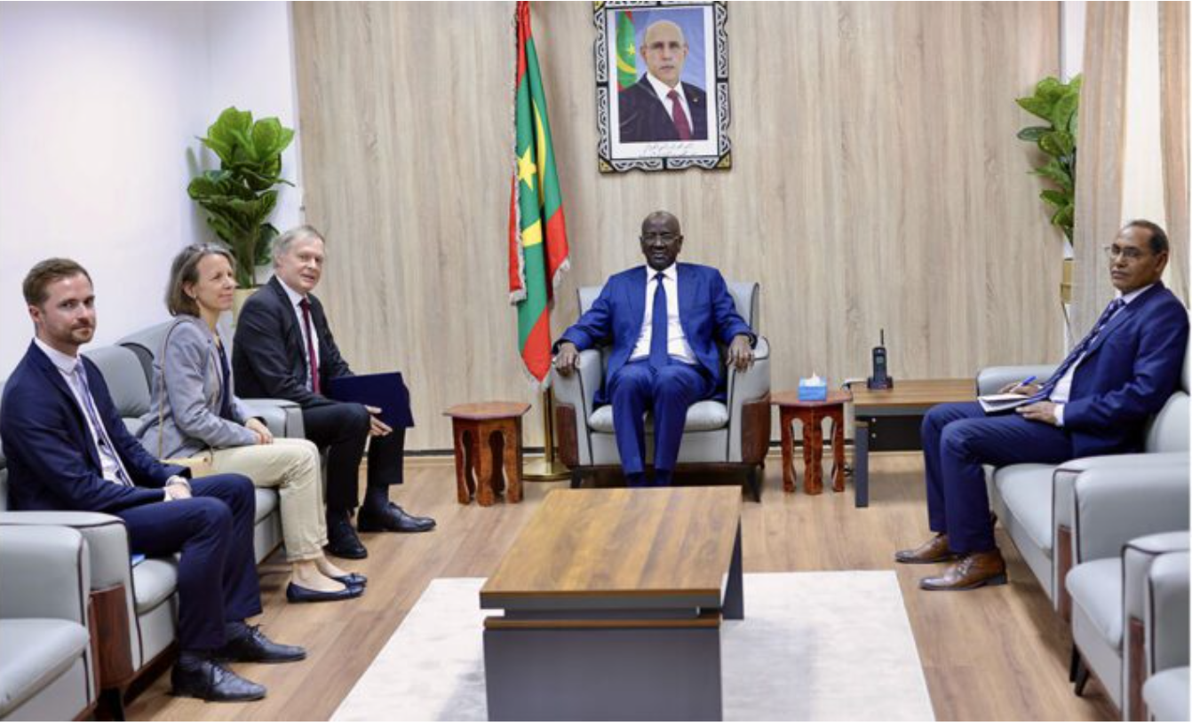 Le ministre des Affaires étrangères reçoit l’ambassadeur d’Allemagne