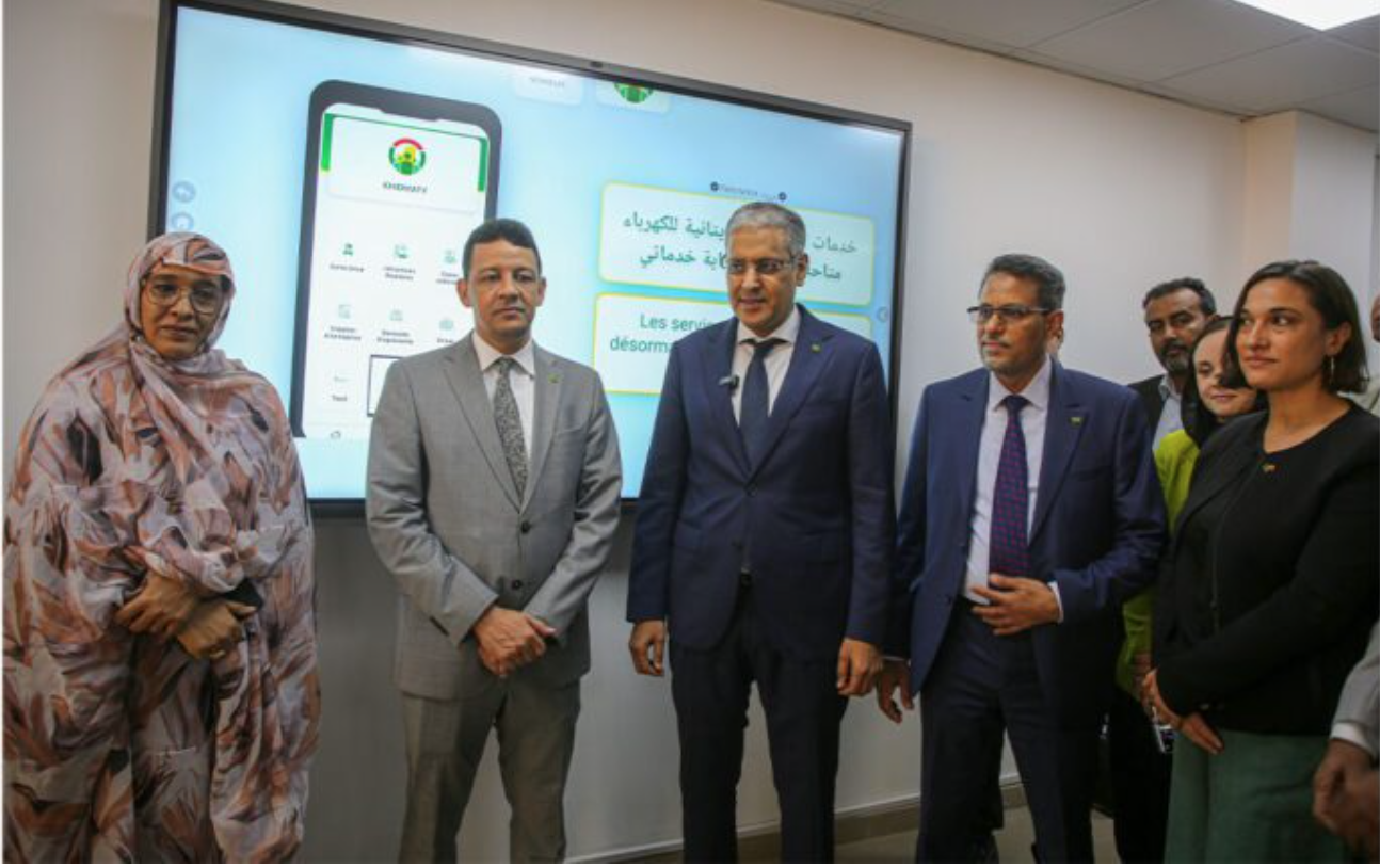 Lancement des services de la Société Mauritanienne d’Électricité et leur connexion au portail « Mes Services »